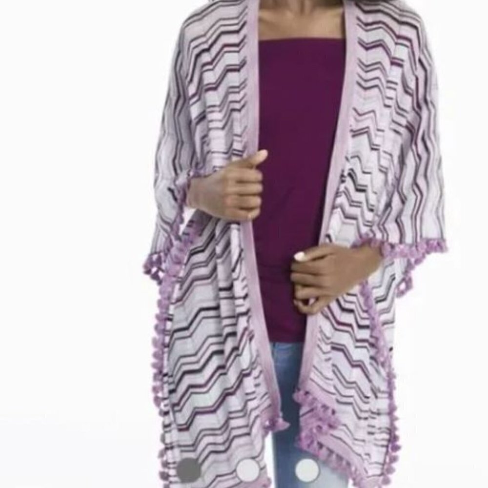 WHBM poncho shawl pattern New